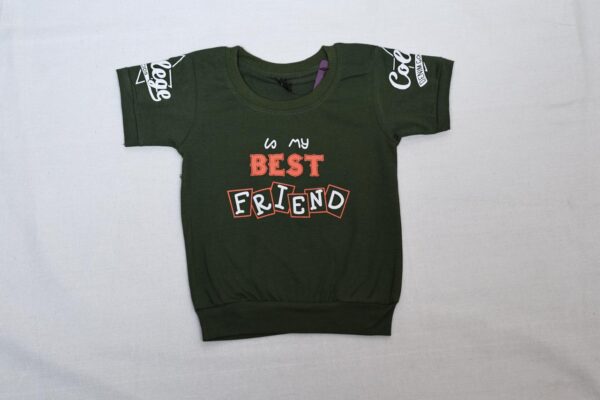 Online Shopping for Kids: Green T Shirt BabyandMummy