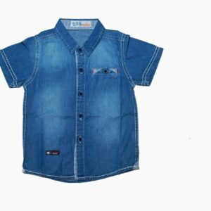 Baby and Mummy: Trendy Blue Denim Shirts for Kids Wear