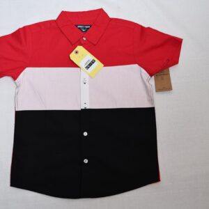 Baby and Mummy: Fancy Red and Black Lining Shirt