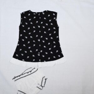 Online Kids Store: Black & White Polka Dot Set