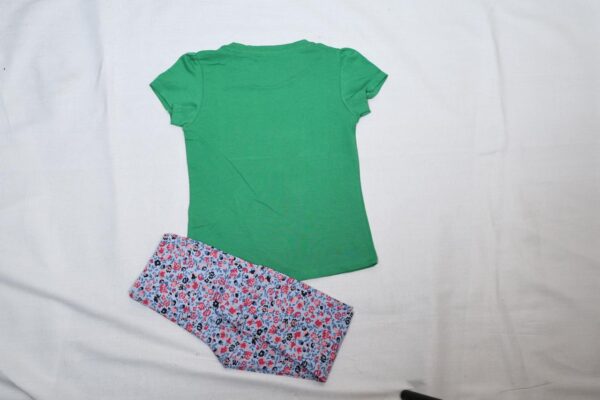 Stylish Green & White Pants - Baby and mummy