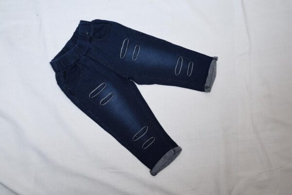 Online Kids Wear: Trendy Mid Blue Denim Collection