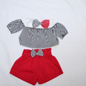 Baby and Mummy: Stylish Red & Black Kids Wear