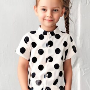 Kids Wear: Trendy Polka Dot Shirts for Kids Clothing