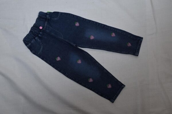 Baby and Mummy: Trendy Jeans Strawberry Print