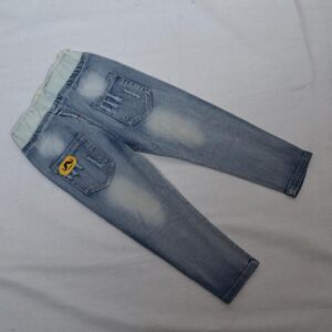 Baby and Mummy: Striking Skull Design Jeans