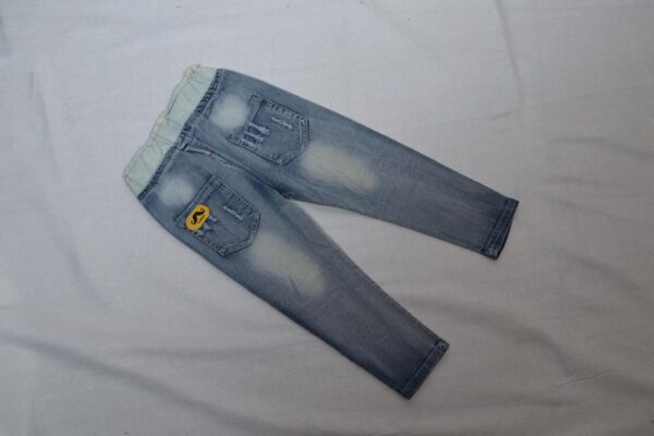 Baby and Mummy: Striking Skull Design Jeans