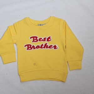 Baby and Mummy: Trendy Yellow Sweatshirt for Kids