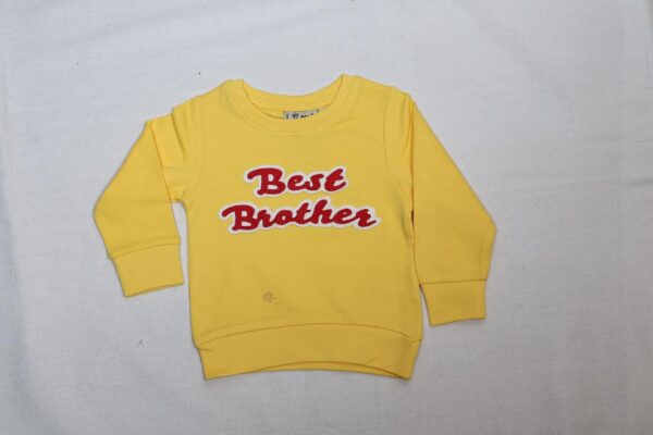 Baby and Mummy: Trendy Yellow Sweatshirt for Kids