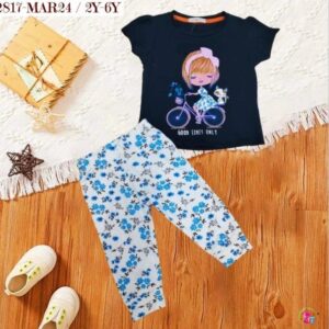 Baby and Mummy: Cute Blue & white Kids Clothing