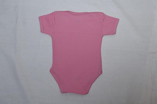 New Born Baby Romper Body Suits Jump Suit for Boys and Girls Set of 3 Dark Pink