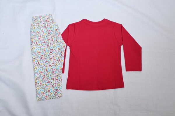 Online Shopping for Kids: Red T-Shirt & Pajama Set