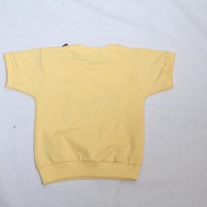 Baby and Mummy: Yellow T-shirt Classic Mickey Mouse Kids Wear Shirt