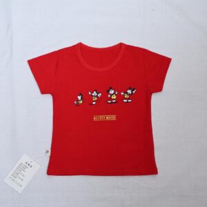 Baby and Mummy Kids Wear: Mickey Mouse Red Shirt