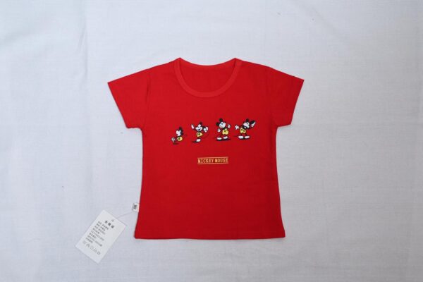 Baby and Mummy Kids Wear: Mickey Mouse Red Shirt