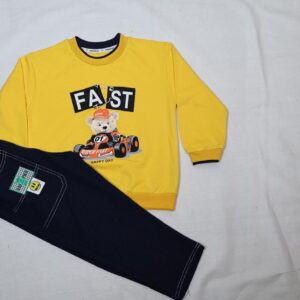 Kids Wear: Yellow T-Shirt and Pants for Stylish Play